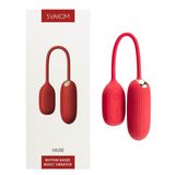 Trứng rung 2 đầu SVAKOM Muse rung theo giai điệu âm nhạc