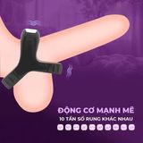 Vòng đeo dương vật Shelly Play Dora đa chế độ rung