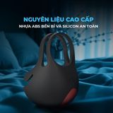 Vòng đeo dương vật Shelly Play Machi có rung kích thích