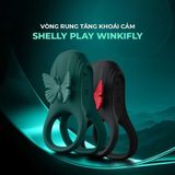 Vòng đeo dương vật Shelly Play Winkifly có 2 vòng ôm