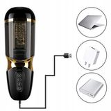 Máy âm đạo giả Rung Thục Cho Nam 10 Chế Độ Xoay & Thục