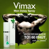 Xịt Vimax Spray: Chai xịt  kéo dài thời gian
