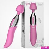 Chày rung 2 đầu Leten Thunder Meow massage điểm G 7 chế độ rung tỏa nhiệt dùng pin sạc