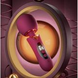 Máy Rung Massage Elizabeth Đầu 61mm, Màn Hình LCD Rung Siêu Mạnh