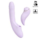 Dương Vật Giả Svakom DuoGlow 2 Thiết Kế 2 Trong 1, Điều Khiển Qua App