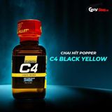 Chai hít tăng khoái cảm Popper PWD USA C4 Black Yellow - Chai 30ml cao cấp chính hãng