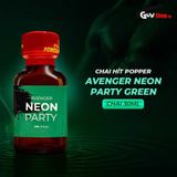 Chai hít tăng khoái cảm Popper PWD Avenger Neon Party Green - Chai 30ml Mỹ chính hãng
