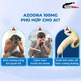 Viên uống hỗ trợ tăng cường sinh lý Azodra 100mg - Hộp 4 viên Chính hãng 408425