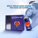 Viên uống hỗ trợ tăng cường sinh lý Azodra 100mg - Hộp 4 viên Chính hãng  408426