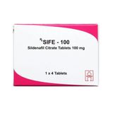 Viên uống hỗ trợ cương , tăng cường sinh lý Sife 100 - Hộp 4 viên Chính hãng  408455