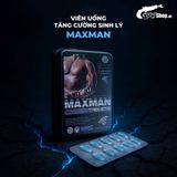 Viên uống hỗ trợ cương, tăng cường sinh lý Maxman - Hộp 10 viên Chính hãng  408475