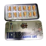 Viên Uống CươngTiger Prestigious Cọp Mỹ - Hộp 12 viên Chính hãng  408502