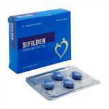 Viên uống hỗ trợ sinh lý Sifilden 100mg Baroque Pharma  Hộp 1 vỉ 4 viên Chính hãng 
