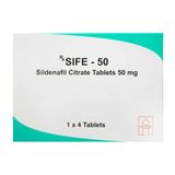 Viên uống hỗ trợ sinh lý Cường Dương Sife 50mg Hộp 1 vỉ 4 viên Chính hãng 