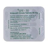 Viên uống hỗ trợ sinh lý Cường Dương Sife 50mg Hộp 1 vỉ 4 viên Chính hãng 