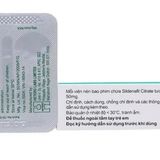 Viên uống hỗ trợ sinh lý Cường Dương Sife 50mg Hộp 1 vỉ 4 viên Chính hãng 