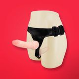 Dương vật giả 2 đầu có dây đeo cho Les