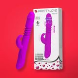 Dương vật giả Pretty Love Ward rung xoay bi