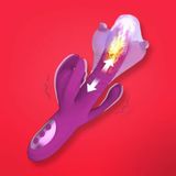 Dương vật giả 3 nhánh rung ngoáy có sưởi ấm