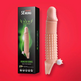 Bao cao su đôn dên Monster có gân gai và rung gốc