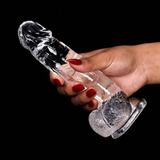 Dương vật giả silicon trong suốt MizzZee – size S, M, L - Chính Hãng