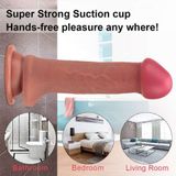 Dương vật giả hít tường siêu mềm size đàn ông Việt Rung Cực Sướng - Chính Hãng