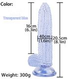 Dương vật giả trái bắp silicon mềm dẻo, có đế hít tường Rung Cực Sướng - Chính Hãng