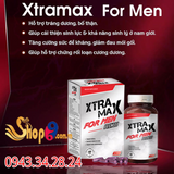Xtramax For Men – Viên uống tăng cường sinh lý cho nam