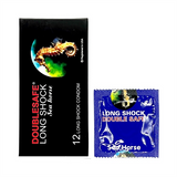 Bao cao su siêu mỏng kéo dài thời gian che tên  Cá Ngựa Double Seahorse 12 cái chính hãng