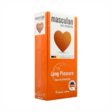 Bao cao su siêu mỏng kéo dài thời gian che tên Masculan Long 5in1 10 cái chính hãng