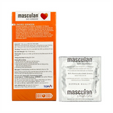 Bao cao su siêu mỏng kéo dài thời gian che tên Masculan Long 5in1 10 cái chính hãng