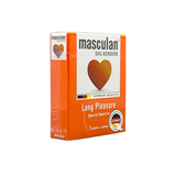 Bao cao su siêu mỏng kéo dài thời gian che tên Masculan Long 5in1 3 cái chính hãng