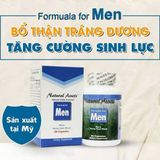 Viên uống hỗ trợ tăng cường sinh lý tráng dương bổ thận Formula For Men 60 viên