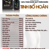 Viên uống hỗ trợ tăng cường sinh lý tráng dương bổ thận Tinh Bổ Hoàn 30 Viên