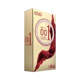 Bao cao su siêu mỏng kéo dài thời gian OLO Thin Square Gold 10 cái che tên chính hãng
