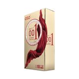 Bao cao su siêu mỏng kéo dài thời gian OLO Thin Square Gold 10 cái che tên chính hãng