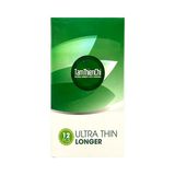 Bao cao su siêu mỏng kéo dài thời gian Xanh Longer 12 cái che tên chính hãng