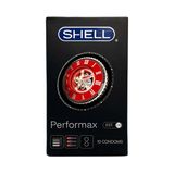 Bao cao su siêu mỏng kéo dài thời gian Shell Đen 10 cái che tên chính hãng