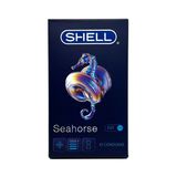 Bao cao su siêu mỏng kéo dài thời gian Shell Xanh 10 cái che tên chính hãng