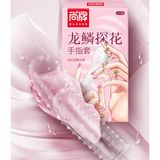 Bao cao su siêu mỏng kéo dài thời gian Ngón Tay Elasun Hồng 1 cái che tên chính hãng