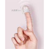 Bao cao su siêu mỏng kéo dài thời gian Ngón Tay Elasun Hồng 1 cái che tên chính hãng