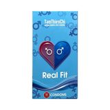 Bao cao su siêu mỏng kéo dài thời gian Real Fit 12 cái che tên chính hãng