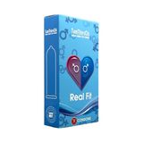 Bao cao su siêu mỏng kéo dài thời gian Real Fit 12 cái che tên chính hãng