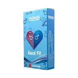 Bao cao su siêu mỏng kéo dài thời gian Real Fit 12 cái che tên chính hãng