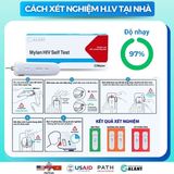 Que Xét Nghiệm HIV Mylan Bộ Tự Kiểm Tra Sức Khỏe, Phát Hiện Nguy Cơ 3 Tháng,, Nhập Khẩu Chính Hãng