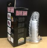Bao Cao Su Đôn Dên Cao Cấp Brave Man Gai Rung Đầu
