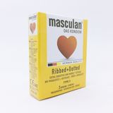 Bao Cao Su Có Gai Hương Dâu Của Đức Masculan Ribbed Dotted H3