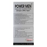 Bao Cao Su Cá Ngựa Bạc Power Men Longer Plus