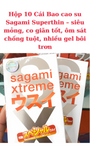 Bao cao su Sagami Xtreme Super Thin