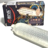 Bao Cao Su Siêu Gai Lớn Hỗ Trợ Kích Thích Nữ HBM Hộp 10 chiếc